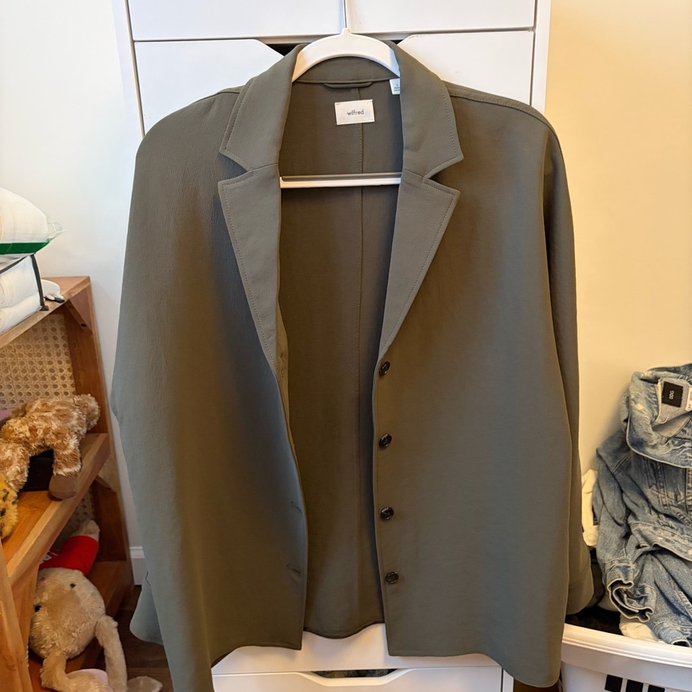 Wilfred Olive Green Blazer Jacket